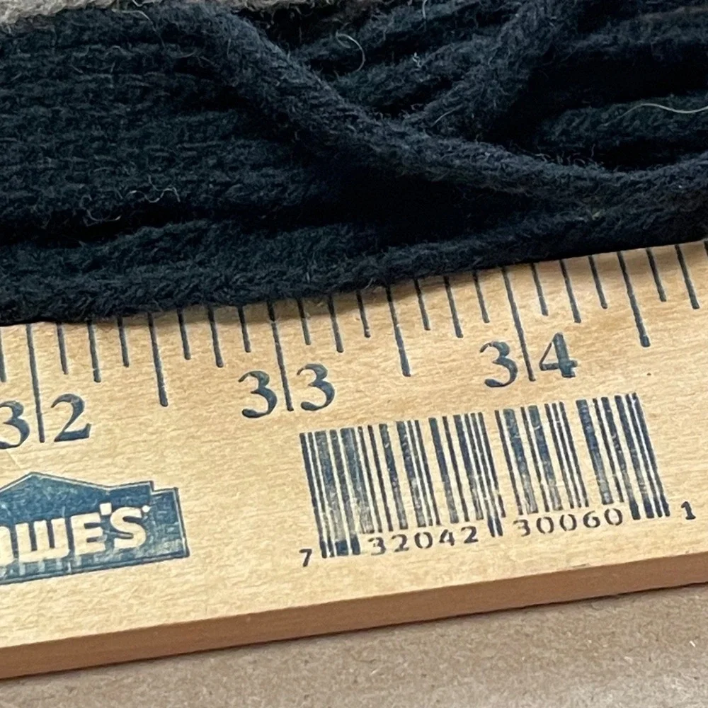 GAP Scarf Fringe Striped‎ Wool Blend Fringe 66